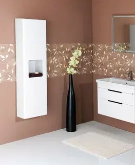 Kúpeľňa SAPHO - ELLA Skrinka vysoká 40x140x20cm, 1x dvierka, ľavá/pravá, biela EL400-3030