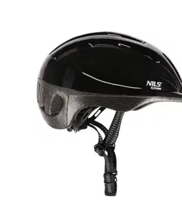 Cyklistické helmy Helma NILS Extreme MTV62J čierna