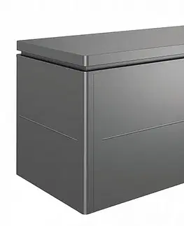 Úložné boxy Biohort Designový účelový box LoungeBox (tmavo sivá metalíza) 160 cm (1 krabica)