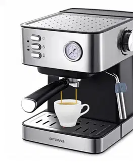 Automatické kávovary Orava ES-300 pákový kávovar 