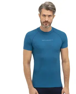 Pánske tričká Pánske tričko Brubeck 3D Run PRO s krátkym rukávom Black - L