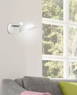 LED osvetlenie Nástenné svetlo DURIO 1xE14 Candellux Biela