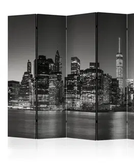 Paravány Paraván New York Nights Dekorhome 225x172 cm (5-dielny)