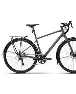 Bicykle Gravel bicykel Ghost Asket EQ AL - model 2024 Grey/Blue - XS (16", 145-160 cm)