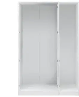Šatníkové skrine s otočnými dverami 3-dverová Skriňa Unit