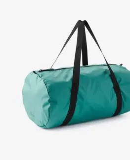 batohy Skladacia taška na fitnes 30 l zelená