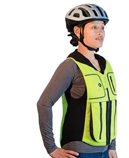 Chrániče na snowboard Airbagová vesta pre cyklistov Helite B'Safe čierna - L