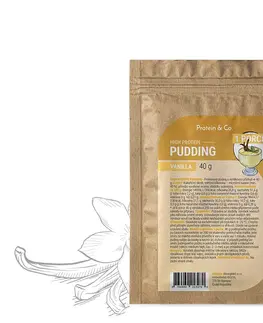Zdravé potraviny Protein & Co. High protein pudding 40 g Zvoľ príchuť: Vanilla