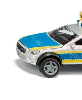 Hračky - dopravné stroje a traktory SIKU - Super - policajný Mercedes Benz E-Class All Terrain 4x4, 1:50