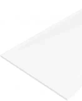 Vane MEXEN/S - Stone+ obdĺžniková sprchová vanička 160 x 100, biela, mriežka biela 44101016-W
