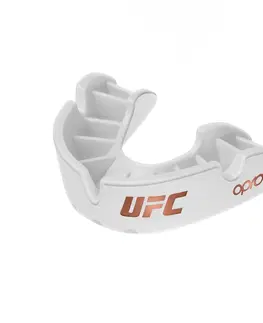 Boxerské chrániče Chránič zubov OPRO Bronze UFC - biela