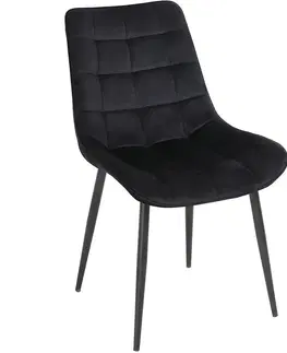 Čalúnené stoličky Stolička Ottava 80097h-V15 Black