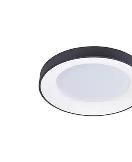 Svietidlá Azzardo Azzardo  - LED Stmievateľné stropné svietidlo SANTANA LED/50W/230V čierna +DO 