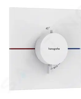 Kúpeľňové batérie HANSGROHE - ShowerSelect Comfort Termostatická batéria pod omietku, matná biela 15574700