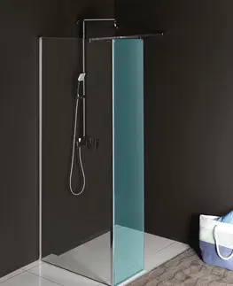 Sprchovacie kúty POLYSAN - MODULAR SHOWER stena na inštaláciu na múr, pre pripojenie príd. panelu, 900  MS2A-90