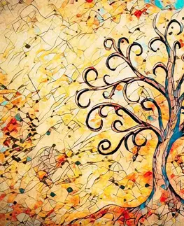 Obrazy Feng Shui Obraz symbol stromu života