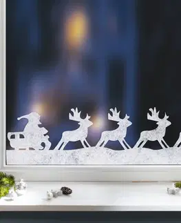 Drobné dekorácie a doplnky Okenná dokorácia "Vianočné sane"