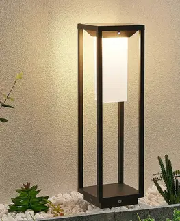 Solárne lampy Lucande Lucande Eliel solárne LED svietidlo, 50 cm