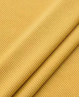 Metrážne závesy Závesový materiál Velvet PB103/200G/M2/25 žltá 150 cm