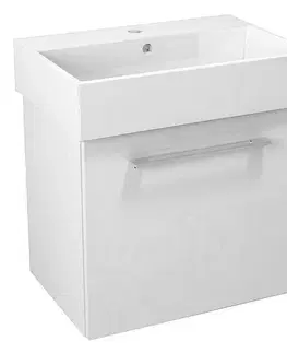 Kúpeľňa SAPHO - NATY umývadlová skrinka 56,5x50x40cm, biela NA060-3030