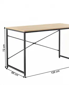 Pracovné stoly Písací stôl MELLORA Tempo Kondela 120 cm