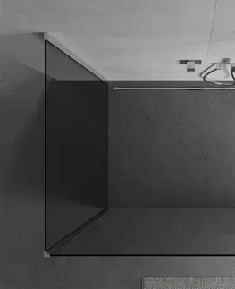 Sprchové dvere MEXEN/S - Kyoto Sprchová zástena WALK-IN 110 x 110 x 30 cm, transparent, chróm 800-110-110-221-01-00-030