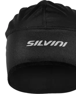 Zimné čiapky Vetruvzdorná čiapka Silvini Tazza UA726 black S/M