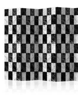 Paravány Paraván Checker Dekorhome 225x172 cm (5-dielny)