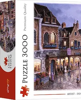 Hračky puzzle TREFL - Puzzle 3000 - Lunapark / Art Licencing