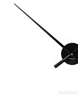 Hodiny Nástenné hodiny ExitDesign No Face Mini 668SNOM, čierna, 70cm
