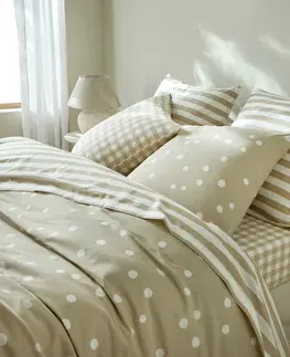 Bavlnené Pruhovaná posteľná bielizeň Romy, zn. Colombine, bavlna