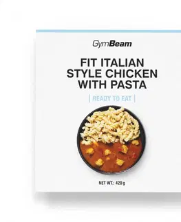 Hotové jedlá GymBeam FIT Kuracie s cestovinami na talianský spôsob Ready to eat 420 g
