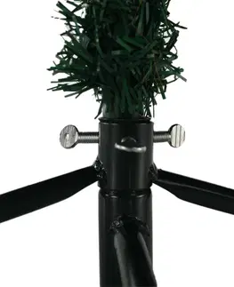 Vianočné stromčeky Vianočný stromček s kovovým stojanom, 120 cm, CHRISTMAS TYP 10