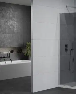 Vane MEXEN/S - Pretória sprchovací kút 70x90, grafit, chróm + sprchová vanička vrátane sifónu 852-070-090-01-40-4010