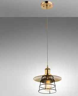 Lampy nad stôl do jedálne Luster 15086H GOLD LW1