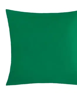 Obliečky Bellatex Obliečka na vankúšik zelená tmavá, 40 x 40 cm