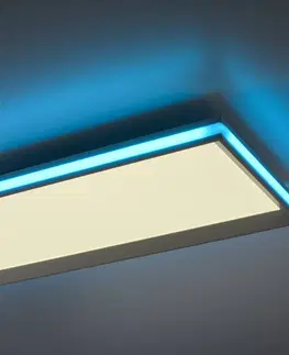 Stropné svietidlá JUST LIGHT. LED stropné svietidlo Galactica, CCT, RGB 100x25cm