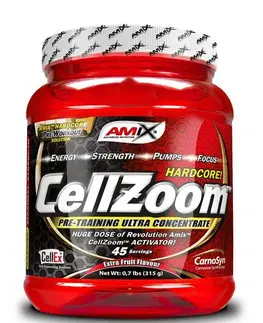 Práškové pumpy CellZoom Hardcore - Amix 315 g Blue Raspberry