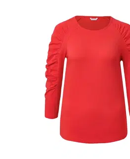 Shirts & Tops Tričko s trojštvrťovými rukávmi, červené