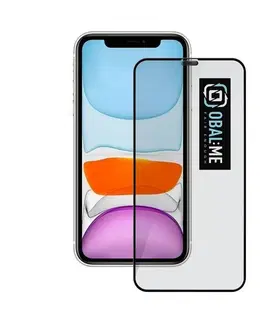 Ochranné fólie pre mobilné telefóny OBAL:ME 5D Ochranné tvrdené sklo pre Apple iPhone 11, XR, čierna 57983116076