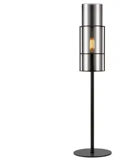 Lampy Markslöjd Markslöjd 108559 - Stolná lampa TUBO 1xE14/40W/230V 50 cm čierna 