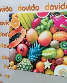 Obrazy jedlá a nápoje Obraz tropické ovocie