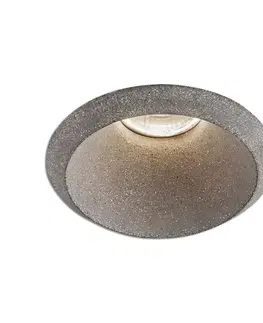 Zapustené svietidlá LEDS-C4 LEDS-C4 Play Raw Downlight Cement 927 6,4W 15°