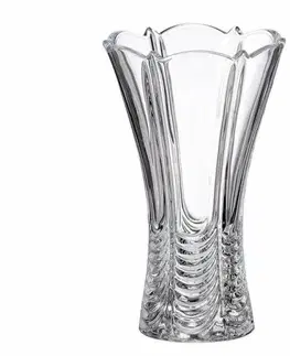 Dekoratívne vázy Kinekus Váza ORION X 250 mm, číra, sklo BOHEMIA