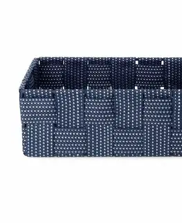Úložné boxy Compactor Úložný organizér do zásuvky Toronto, 18 x 12 x 7 cm, modrá