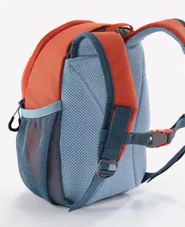 batohy Detský turistický batoh MH100 5 l modro-oranžový