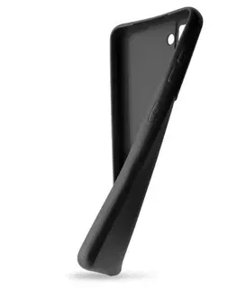 Puzdrá na mobilné telefóny Zadný pogumovaný kryt FIXED Story pre Samsung Galaxy S24, čierna FIXST-1256-BK