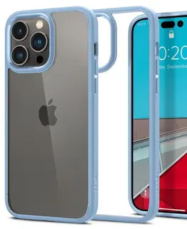 Puzdrá na mobilné telefóny Zadný kryt Spigen Ultra Hybrid pre Apple iPhone 14 Pro Max, modrá ACS04820