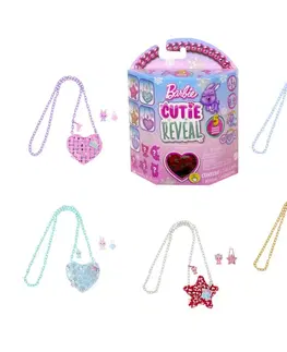 Hračky bábiky MATTEL - Barbie Cutie Reveal plyšová kabelka, Mix Produktov