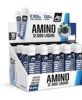 Tekuté (Amino+BCAA) Amino Liquid 12 000 ampulky - All Stars 18 ks/25ml Čierne ríbezle